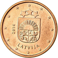 Latvia, Euro Cent, 2014, SUP, Copper Plated Steel, KM:150 - Letland