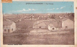 CPA - FRANCE - 42 - POUILLY Sous CHARLIEU - Vue Générale - Colorisée CORBIER - Autres & Non Classés