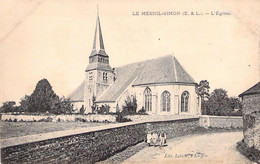 CPA - FRANCE - 28 - LE MESNIL SIMON - L'église - Editeur LABICHE à Longres - Sonstige & Ohne Zuordnung