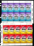 Jersey  1979 Europa  Block 10 Sets Mint Never Hinged Lot 43 - Vrac (max 999 Timbres)