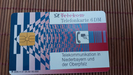 Germany Phonecard Used Only 50.000 Ex MadeRare - A + AD-Serie : Pubblicitarie Della Telecom Tedesca AG