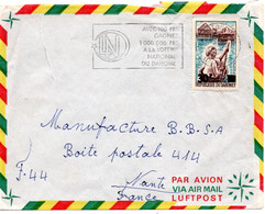 62536 - Dahomey - 1967 - 30F Aufdruck EF A LpBf COTONOU - ... -> Frankreich - Benin – Dahomey (1960-...)