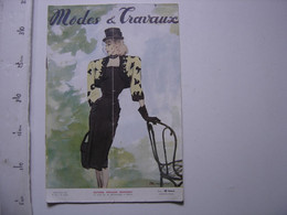 1946 MODES ET TRAVAUX Juillet Aout 553 - Fashion