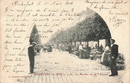 CPA Rochefort Sur Mer - Le Marché - Rue De L'arsenal - Carte Précurseur - Galerie Parisiennes - Rochefort