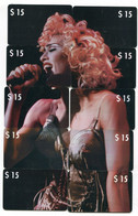 Puzzle De 10 Cartes : Marilyne  MONROE   1000 Exemplaires - Puzzles