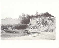 Christian Mali 1832-1906 - Frauenchiemsee - Dessins