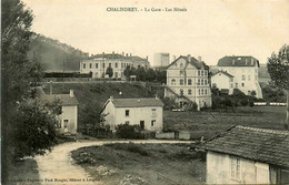 Chalindrey * Vue Sur La Gare Et Les Hôtels * Route Chemin - Chalindrey
