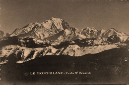 Chamonix * Carte Photo * Le Mont Blanc ( Vue Du Mont Revard ) - Chamonix-Mont-Blanc