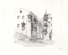 Christian Mali 1832-1906 - Solbad Hall - Dessins