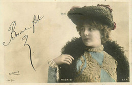 MIERIS * Carte Photo Reutlinger * Artiste * Spectacle Cinéma Théâtre Opéra Danse - Künstler