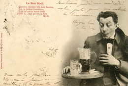 Bergeret * 1903 * Le Bon Bock * Thème Bier Bière Brasserie Bistrot - Bergeret