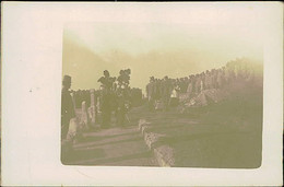 LIBYA / LIBIA - CIRENAICA  - FUNERALE  MILITARE / MESSA / FUNZIONE / SOLDIERS / FUNERAL - RPPC POSTCARD 1910s ( 11569/2) - Libya