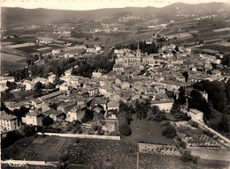 Le Bois D'oingt * Vue Panoramique Aérienne Sur Le Village - Le Bois D'Oingt