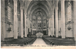 CPA Carte Postale France  Maulevrier  Intérieur De L'église 1916 VM60389 - Cholet