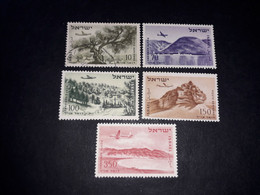 06AL03 ISRAELE 5 VALORI "O" - Used Stamps (without Tabs)