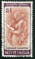 Inde - India - C13/12 - (°)used - 1966 - Michel 397 - Middeleeuwse Sculpturen - Gebraucht