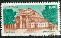 Inde - India - C13/12 - (°)used - 1994 - Michel 1423 - Sanchi Stupa - Used Stamps