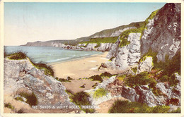 CPA Irlande - Antrim - The Sands & White Rocks - Portrush - Valentine's & Sons - Carbo Colour Postcard - Oblitérée 1952 - Altri & Non Classificati