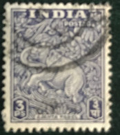 Inde - India - C13/12 - (°)used - 1949 - Michel 191 - Monumenten En Tempels - Used Stamps