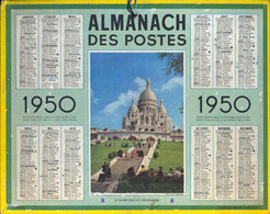 019 - ALMANACH DES POSTES 1950 - Grand Format : 1941-60