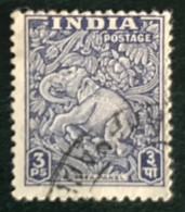 Inde - India - C13/12 - (°)used - 1949 - Michel 191 - Monumenten En Tempels - Used Stamps