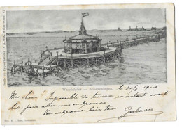 LITHO - WANDELPIER SCHEVENINGEN 1900 - UITG N J BOON AMSTERDAM -  STAMP SCHEVENINGEN - Scheveningen