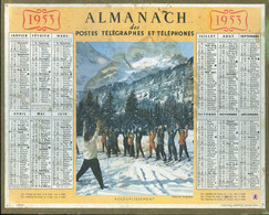 023 - ALMANACH DES POSTES,TELEGRAPHES TELEPHONES 1953 - Grand Format : 1941-60