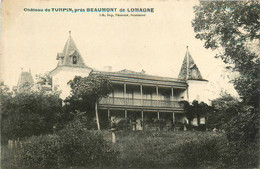 Beaumont De Lomagne * Vue Sur Le Château TURPIN - Beaumont De Lomagne