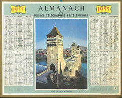 025 - ALMANACH DES POSTES,TELEGRAPHES TELEPHONES 1955 - Grand Format : 1941-60