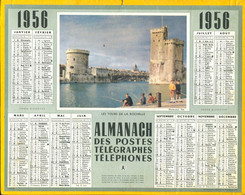 026 - ALMANACH DES POSTES,TELEGRAPHES TELEPHONES 1956 - Grand Format : 1941-60