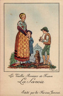 LES VIEILLES PROVINCES DE FRANCE . EDITE PAR LES FARINES JAMMET . ILLUSTRATION  JEAN DROIT . LA SAVOIE - Droit