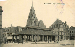 Mamers * Place Et L'église St Nicolas * Les Halles - Mamers