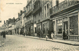 La Flèche * La Grande Rue Du Village * Commerces Magasins - La Fleche