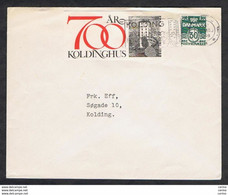 DENMARK: 1968 COVERT WITH 30 Ore  (YV / TELL. 463) - TO GERMANY - Lettres & Documents