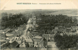 St Riquier * Route Et Panorama De La Route D'abbeville - Saint Riquier