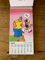 POPEYE Popeye * Calendrier De Cartes Postales Anciennes Completb 1974 * Bandes Dessinées BD Dessin Animé TV - Comics