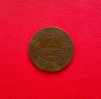Belle Monnaie De 2 Centimes 1899. Etat TB - 2 Centimes