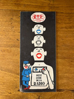 ORTF O.R.T.F. 1959 * Dépliant Publicitaire Ancien Illustré Illustrateur KAILHENN * Petit Guide De La Radio - Sonstige & Ohne Zuordnung