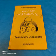 Wilhelm Busch - Für Alle Fälle - Gedichten En Essays