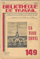 LA TOUR EIFFEL PARIS FRANCE, SA CONSTRUCTION, TELEVISION... DUVIVIER ET SAUNIER, LIVRE IMPRIMERIE A L ECOLE CANNES 1951 - Fernsehgeräte