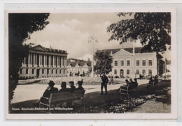 POSEN - POSEN / POZNAN, Raczinski Bibliothek Am Wilhelmplatz, Verlag Heinrich Hoffmann # Pos. 36 - Posen