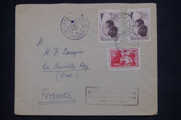 HONGRIE - Enveloppe Pour La France En 1949 - L 135752 - Lettres & Documents