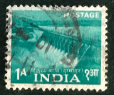 Inde - India - C13/13 - (°)used - 1955 - Michel 241 - Damodar Valley Stuwdam - Oblitérés