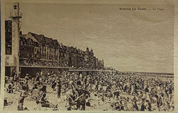 Knokke Zoute Het Strand Gelopen 1938 - Knokke