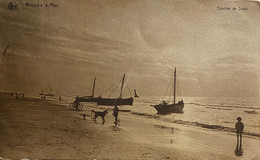 Knokke Zoute Zonsondergang Gelopen 1917 (?) - Knokke