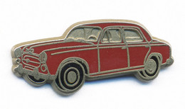 Pin's Automobile - Peugeot / Modèle 403 (1955-66) - Version Carrosserie Bordeaux. Non Estampillé. Zamac. T875-04 - Peugeot