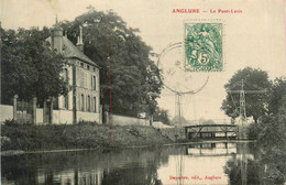 Anglure * Vue Sur Le Pont Levis * Canal écluse - Anglure