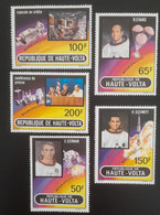 SO) UPPER VOLTA, SPACE, ASTRONAUTS, SATELLITE, MNH - Haute-Volta (1958-1984)