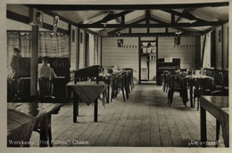 Chaam (N-Br.) Werkkamp Het Putven - Eetzaal 1940 - Other & Unclassified