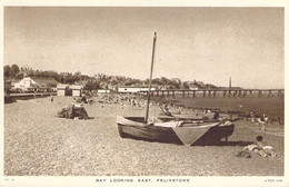 CPA Royaume Uni - Angleterre - Suffolk - Felixstowe - Bay Looking East - Raphael Tuck & Sons Ltd. - Worlds Art Service - Otros & Sin Clasificación